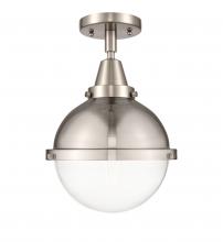 Innovations Lighting 447-1C-SN-HFS-82-SN-LED - Hampden - 1 Light - 9 inch - Brushed Satin Nickel - Flush Mount