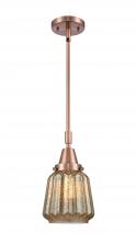 Innovations Lighting 447-1S-AC-G146-LED - Chatham - 1 Light - 7 inch - Antique Copper - Mini Pendant