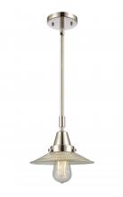 Innovations Lighting 447-1S-PN-G2 - Halophane - 1 Light - 9 inch - Polished Nickel - Mini Pendant