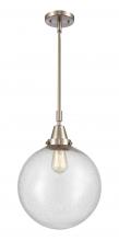 Innovations Lighting 447-1S-SN-G204-12-LED - Beacon - 1 Light - 12 inch - Brushed Satin Nickel - Mini Pendant