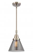 Innovations Lighting 447-1S-SN-G43-LED - Cone - 1 Light - 8 inch - Brushed Satin Nickel - Mini Pendant