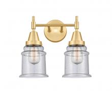 Innovations Lighting 447-2W-SG-G184-LED - Canton - 2 Light - 15 inch - Satin Gold - Bath Vanity Light