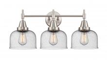 Innovations Lighting 447-3W-SN-G74 - Caden - 3 Light - 26 inch - Satin Nickel - Bath Vanity Light