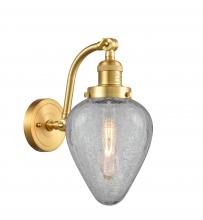 Innovations Lighting 515-1W-SG-G165-LED - Geneseo - 1 Light - 7 inch - Satin Gold - Sconce