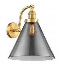 Innovations Lighting 515-1W-SG-G43-L - Cone - 1 Light - 12 inch - Satin Gold - Sconce