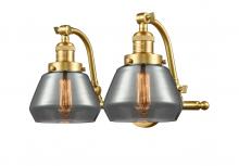 Innovations Lighting 515-2W-SG-G173 - Fulton - 2 Light - 18 inch - Satin Gold - Bath Vanity Light