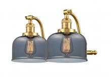 Innovations Lighting 515-2W-SG-G73 - Bell - 2 Light - 18 inch - Satin Gold - Bath Vanity Light