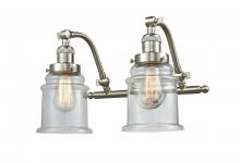  515-2W-SN-G182 - Canton - 2 Light - 18 inch - Brushed Satin Nickel - Bath Vanity Light