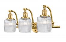 Innovations Lighting 515-3W-SG-G302 - Colton - 3 Light - 27 inch - Satin Gold - Bath Vanity Light