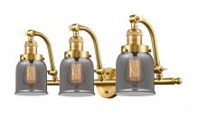 Innovations Lighting 515-3W-SG-G53 - Bell - 3 Light - 28 inch - Satin Gold - Bath Vanity Light