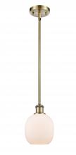 Innovations Lighting 516-1S-AB-G101-LED - Belfast - 1 Light - 6 inch - Antique Brass - Mini Pendant