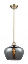 Innovations Lighting 516-1S-AB-G93-L - Fenton - 1 Light - 11 inch - Antique Brass - Mini Pendant