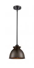 Innovations Lighting 516-1S-OB-M14-OB-LED - Adirondack - 1 Light - 8 inch - Oil Rubbed Bronze - Mini Pendant