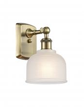 Innovations Lighting 516-1W-AB-G411-LED - Dayton - 1 Light - 6 inch - Antique Brass - Sconce