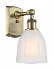 Innovations Lighting 516-1W-AB-G441-LED - Brookfield - 1 Light - 6 inch - Antique Brass - Sconce