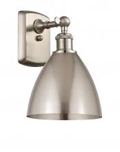 Innovations Lighting 516-1W-SN-MBD-75-SN-LED - Bristol - 1 Light - 8 inch - Brushed Satin Nickel - Sconce