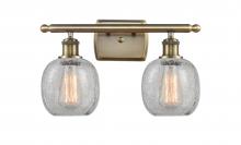 Innovations Lighting 516-2W-AB-G105-LED - Belfast - 2 Light - 16 inch - Antique Brass - Bath Vanity Light