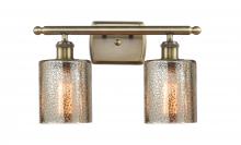 Innovations Lighting 516-2W-AB-G116-LED - Cobbleskill - 2 Light - 15 inch - Antique Brass - Bath Vanity Light