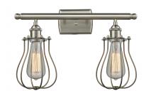 Innovations Lighting 516-2W-SN-CE513-LED - Muselet - 2 Light - 16 inch - Brushed Satin Nickel - Bath Vanity Light