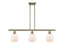 Innovations Lighting 516-3I-AB-G101-LED - Belfast - 3 Light - 36 inch - Antique Brass - Cord hung - Island Light