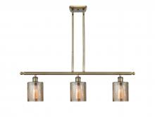 Innovations Lighting 516-3I-AB-G116-LED - Cobbleskill - 3 Light - 36 inch - Antique Brass - Cord hung - Island Light