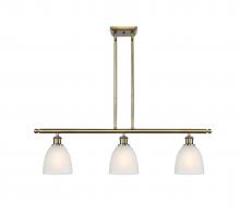 Innovations Lighting 516-3I-AB-G381-LED - Castile - 3 Light - 36 inch - Antique Brass - Cord hung - Island Light