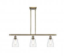 Innovations Lighting 516-3I-AB-G392-LED - Ellery - 3 Light - 36 inch - Antique Brass - Cord hung - Island Light