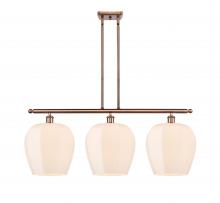 Innovations Lighting 516-3I-AC-G461-12 - Norfolk - 3 Light - 38 inch - Antique Copper - Cord hung - Island Light