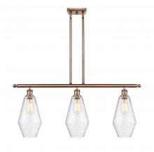 Innovations Lighting 516-3I-AC-G654-7-LED - Cindyrella - 3 Light - 36 inch - Antique Copper - Cord hung - Island Light