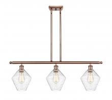 Innovations Lighting 516-3I-AC-G654-8-LED - Cindyrella - 3 Light - 36 inch - Antique Copper - Cord hung - Island Light