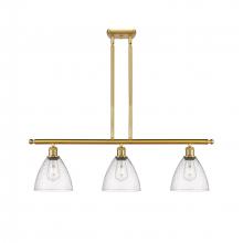 Innovations Lighting 516-3I-SG-GBD-754-LED - Bristol - 3 Light - 36 inch - Satin Gold - Cord hung - Island Light