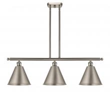 Innovations Lighting 516-3I-SN-MBC-12-SN-LED - Berkshire - 3 Light - 39 inch - Brushed Satin Nickel - Cord hung - Island Light