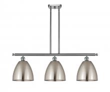 Innovations Lighting 516-3I-SN-MBD-9-SN-LED - Bristol - 3 Light - 36 inch - Brushed Satin Nickel - Cord hung - Island Light