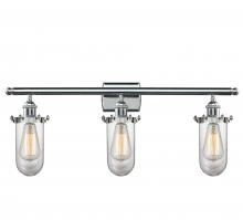  516-3W-PC-232-CL - Kingsbury - 3 Light - 24 inch - Polished Chrome - Bath Vanity Light