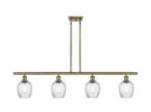 Innovations Lighting 516-4I-AB-G292-LED - Salina - 4 Light - 48 inch - Antique Brass - Cord hung - Island Light