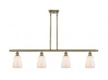 Innovations Lighting 516-4I-AB-G391-LED - Ellery - 4 Light - 48 inch - Antique Brass - Cord hung - Island Light