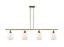 Innovations Lighting 516-4I-AB-G81-LED - Eaton - 4 Light - 48 inch - Antique Brass - Cord hung - Island Light