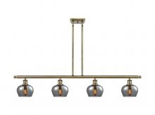 Innovations Lighting 516-4I-AB-G93 - Fenton - 4 Light - 48 inch - Antique Brass - Stem Hung - Island Light