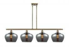 Innovations Lighting 516-4I-AB-G93-L - Fenton - 4 Light - 49 inch - Antique Brass - Cord hung - Island Light