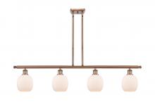 Innovations Lighting 516-4I-AC-G101-LED - Belfast - 4 Light - 48 inch - Antique Copper - Cord hung - Island Light