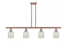 Innovations Lighting 516-4I-AC-G2511-LED - Caledonia - 4 Light - 48 inch - Antique Copper - Cord hung - Island Light