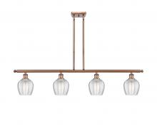 Innovations Lighting 516-4I-AC-G462-6-LED - Norfolk - 4 Light - 48 inch - Antique Copper - Cord hung - Island Light