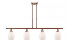 Innovations Lighting 516-4I-AC-G81-LED - Eaton - 4 Light - 48 inch - Antique Copper - Cord hung - Island Light