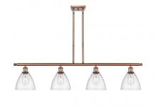 Innovations Lighting 516-4I-AC-GBD-754-LED - Bristol - 4 Light - 48 inch - Antique Copper - Cord hung - Island Light