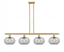 Innovations Lighting 516-4I-SG-G247-LED - Gorham - 4 Light - 48 inch - Satin Gold - Cord hung - Island Light