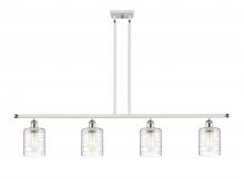 Innovations Lighting 516-4I-WPC-G1113-LED - Cobbleskill - 4 Light - 48 inch - White Polished Chrome - Cord hung - Island Light