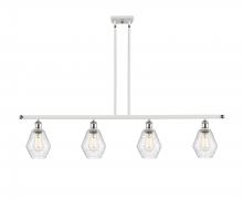 Innovations Lighting 516-4I-WPC-G654-6-LED - Cindyrella - 4 Light - 48 inch - White Polished Chrome - Cord hung - Island Light