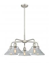 Innovations Lighting 516-5CR-SN-G132 - Orwell - 5 Light - 26 inch - Satin Nickel - Chandelier