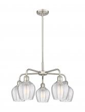 Innovations Lighting 516-5CR-SN-G462-6 - Norfolk - 5 Light - 24 inch - Satin Nickel - Chandelier