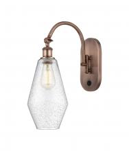 Innovations Lighting 518-1W-AC-G654-7-LED - Cindyrella - 1 Light - 7 inch - Antique Copper - Sconce